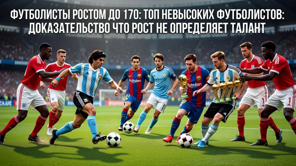 Футболисты ростом до 170: Топ невысоких футболистов: Доказательство что рост не определяет талант